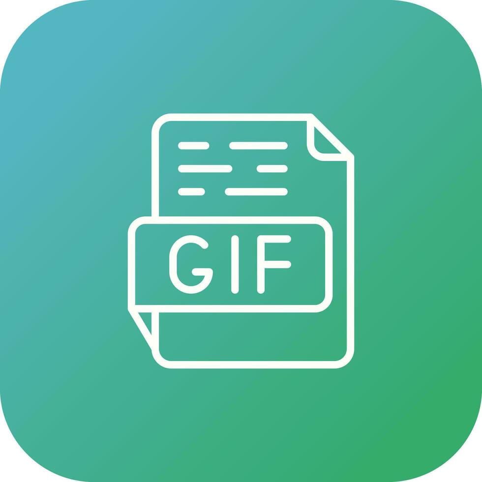 GIF Vector Icon