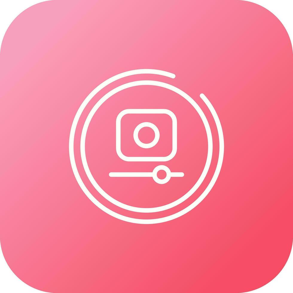 Video Record Button Vector Icon