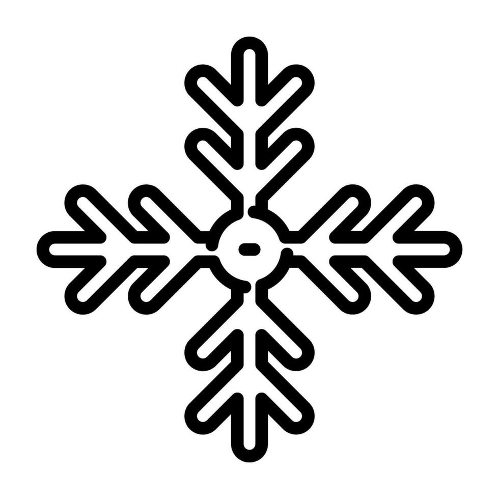 Snowflake Vector Icon