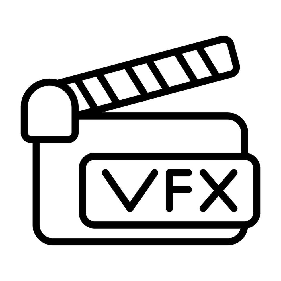 Clapperboard Vector Icon