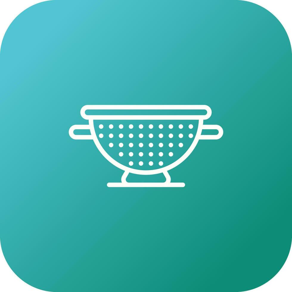Colander Vector Icon