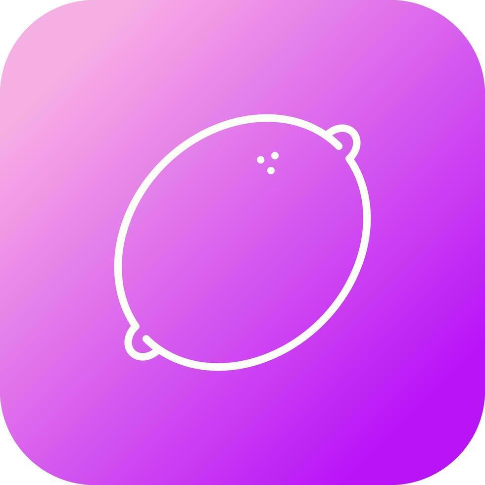 Lemon Vector Icon