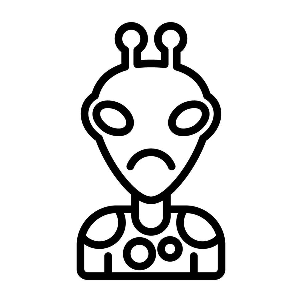 Alien Vector Icon