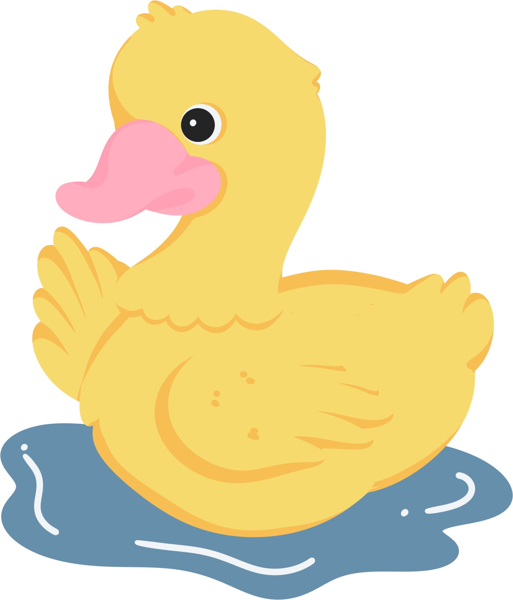 duck cute cartoon 36911644 PNG