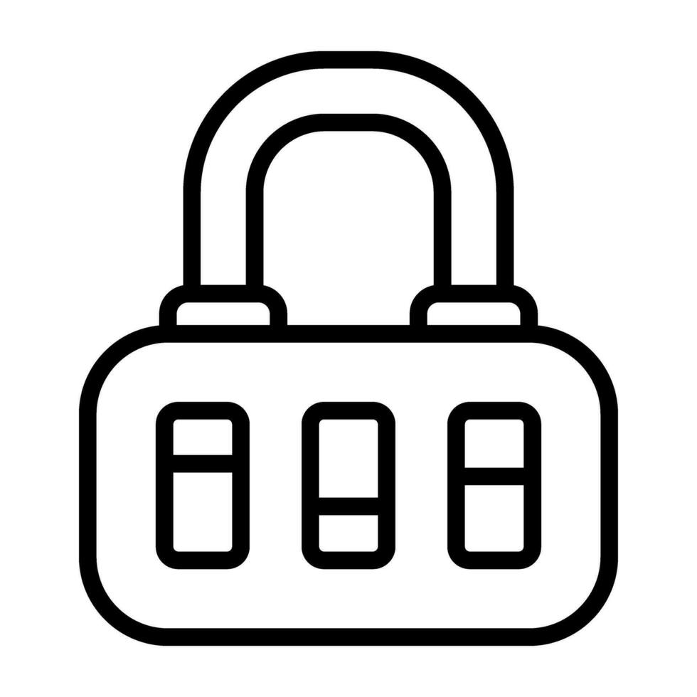 Security Lock Vector Icon