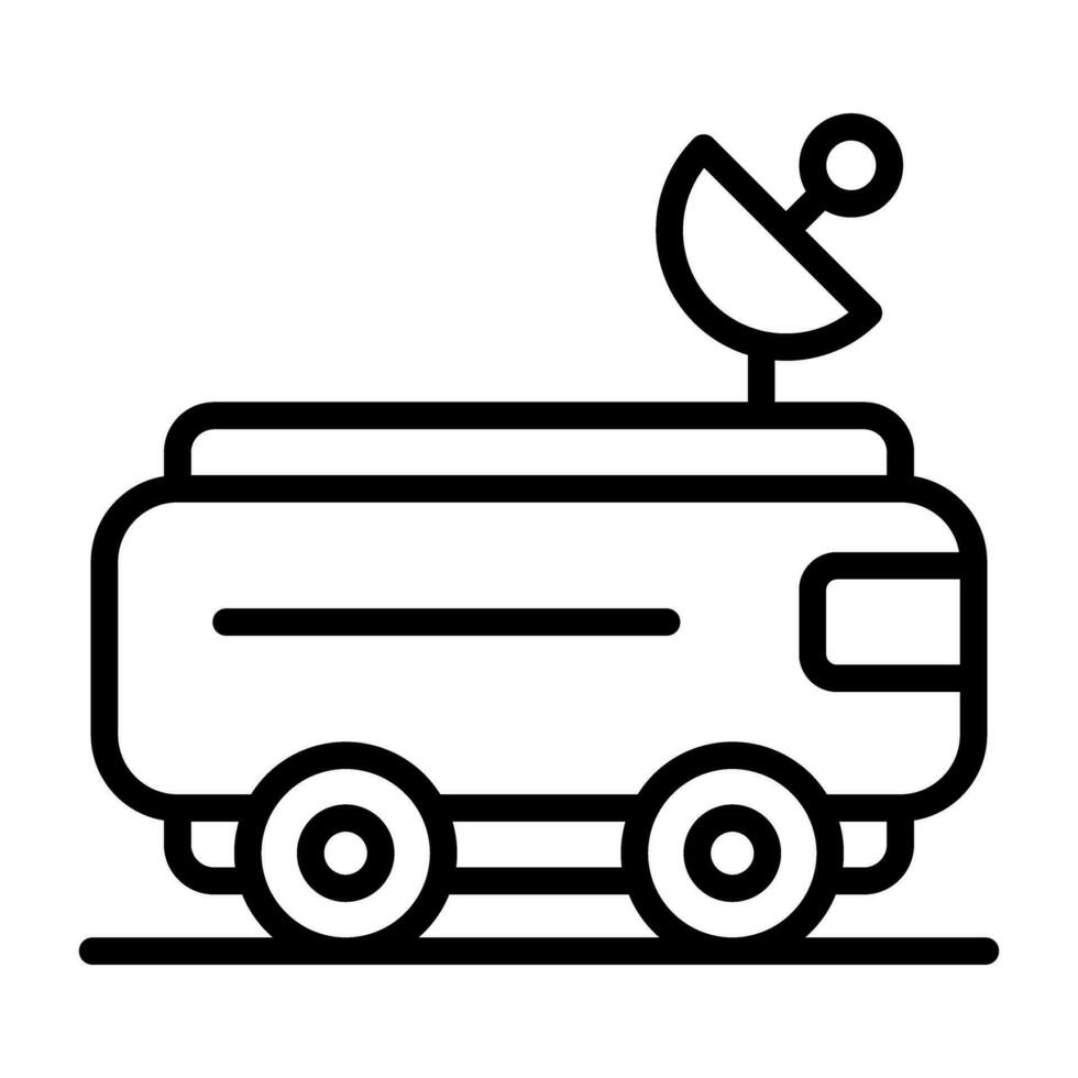 Mars Rover Vector Icon