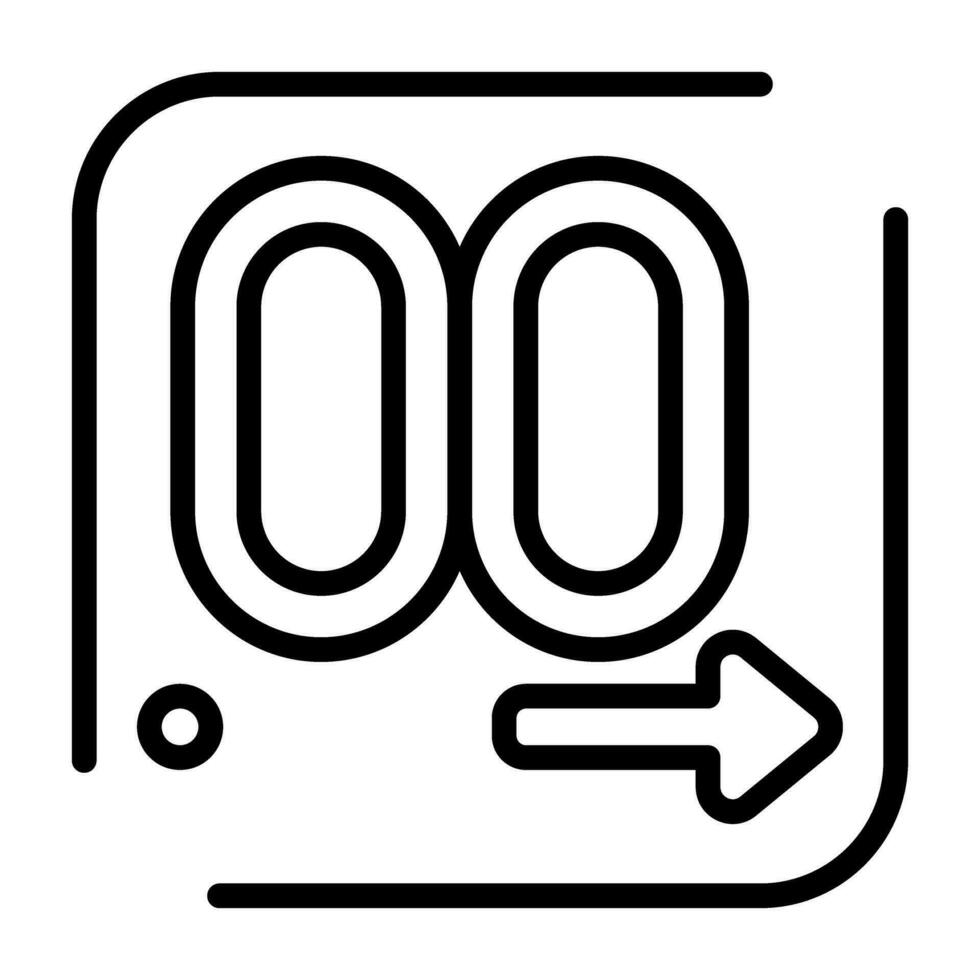 Decimal Vector Icon