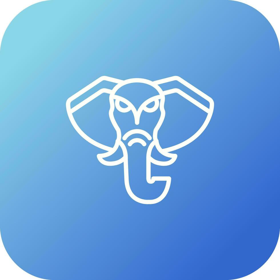 Elephant Vector Icon