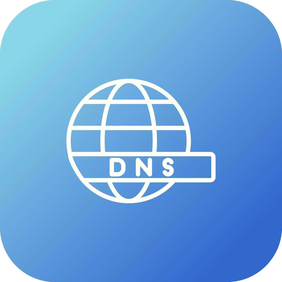 DNS Server Vector Icon