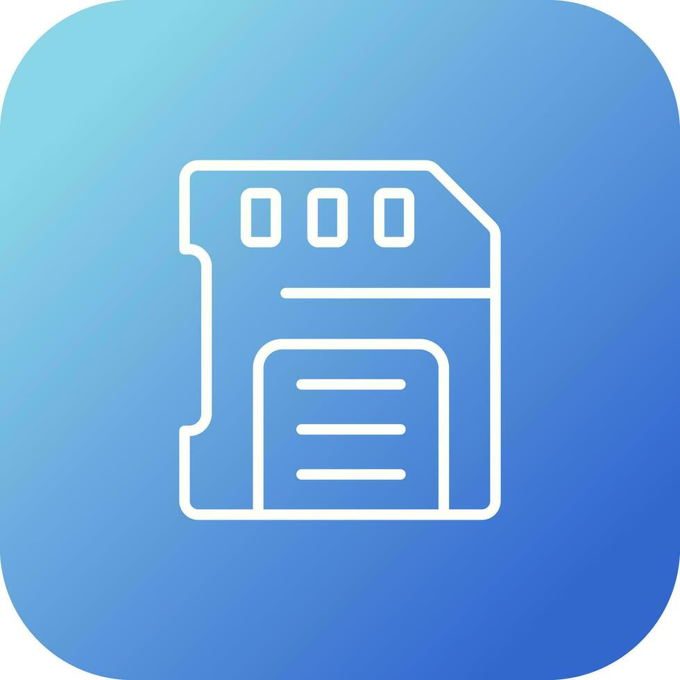 Sd Card Vector Icon
