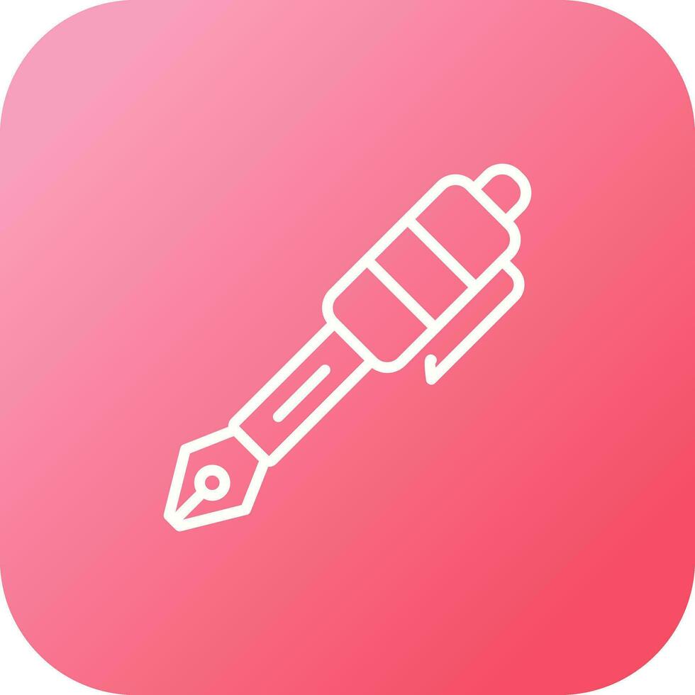 Fountain Pen Vector Icon