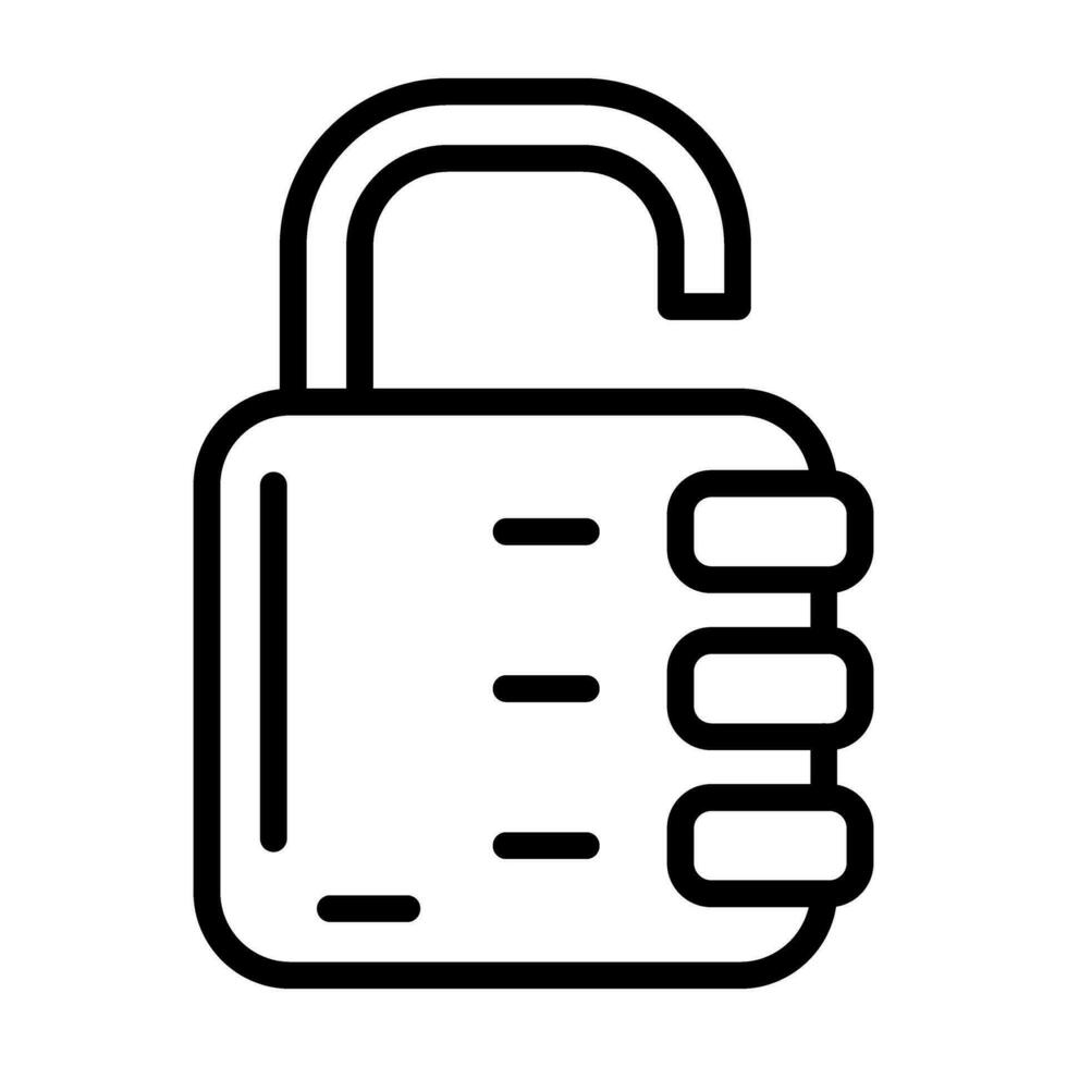 Padlock Vector Icon