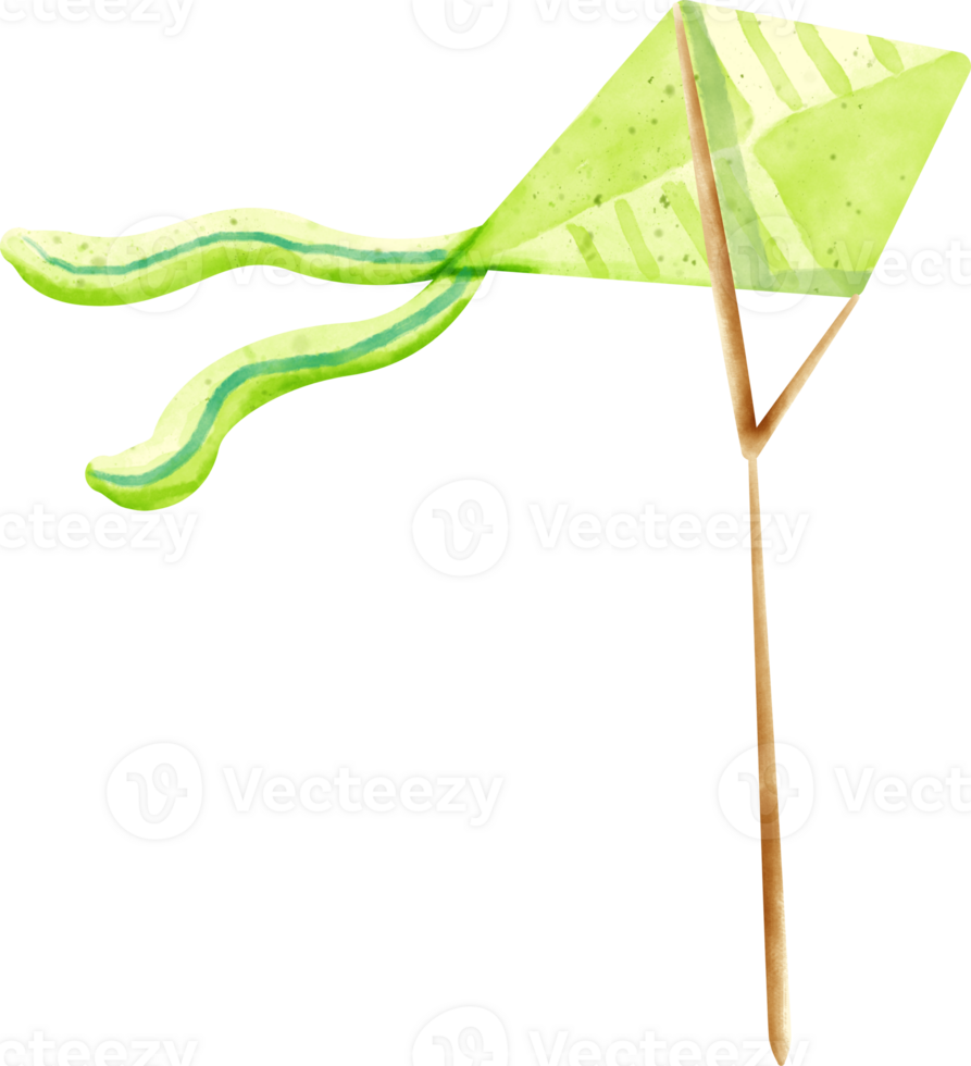 watercolor sea kite png