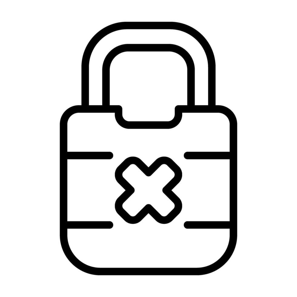 Padlock Vector Icon