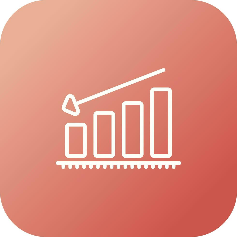 Chart Decreasing Vector Icon