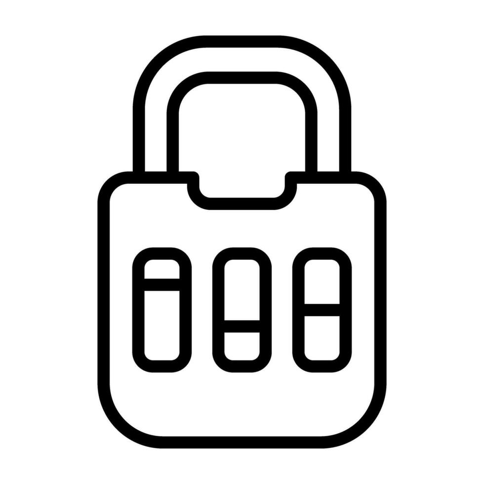 Padlock Vector Icon