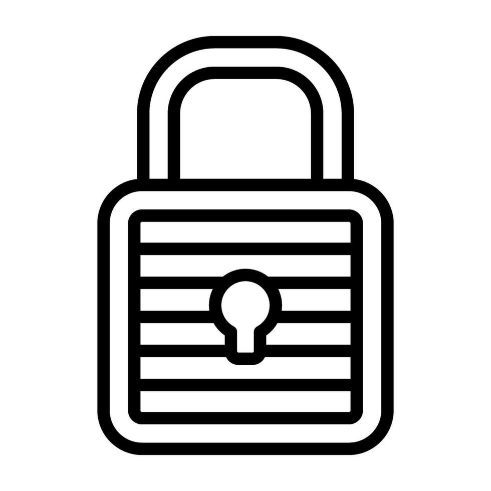 Padlock Vector Icon