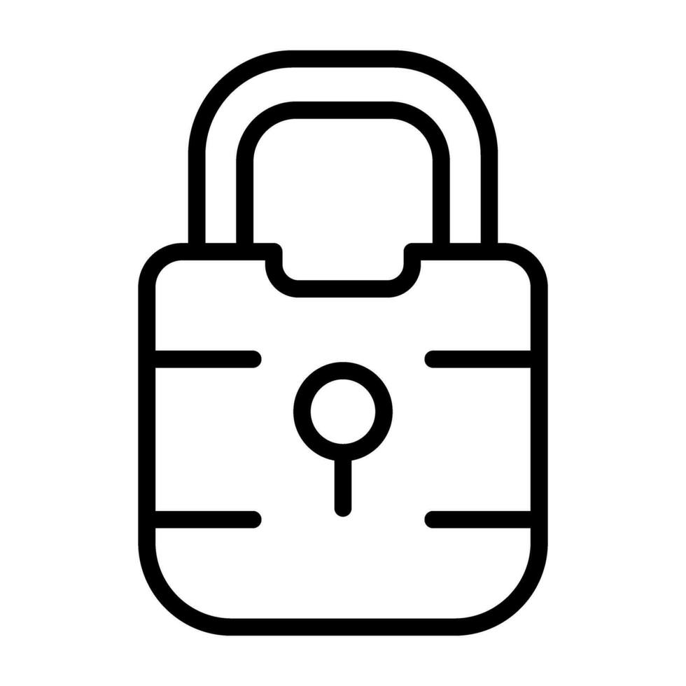 Padlock Vector Icon