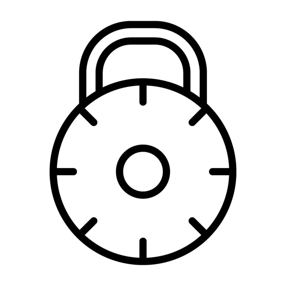 Padlock Vector Icon