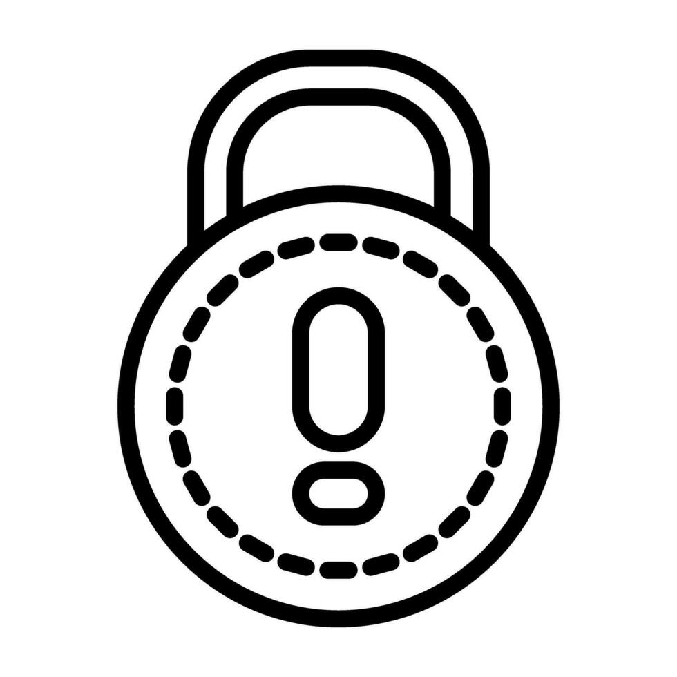 Padlock Vector Icon