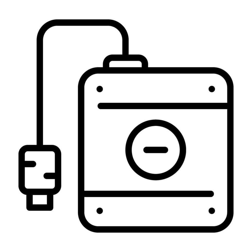 Hard Drive Vector Icon