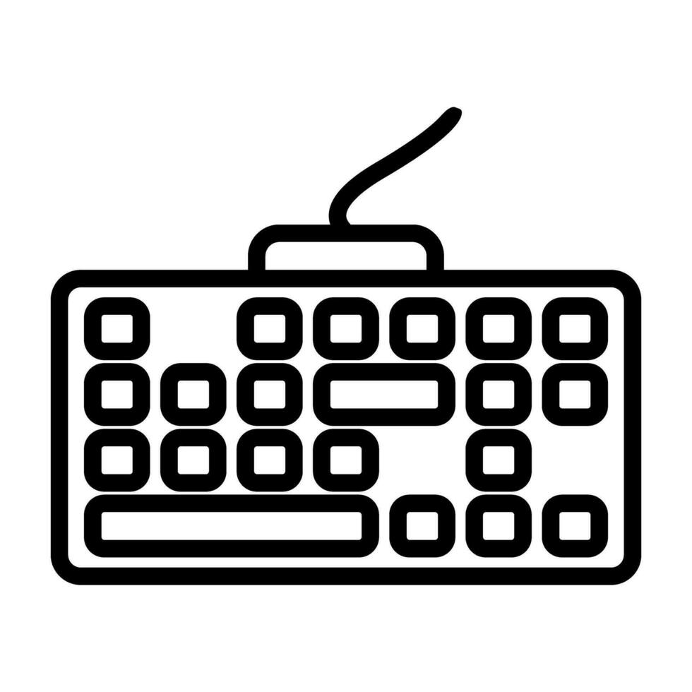 Keyboard Vector Icon