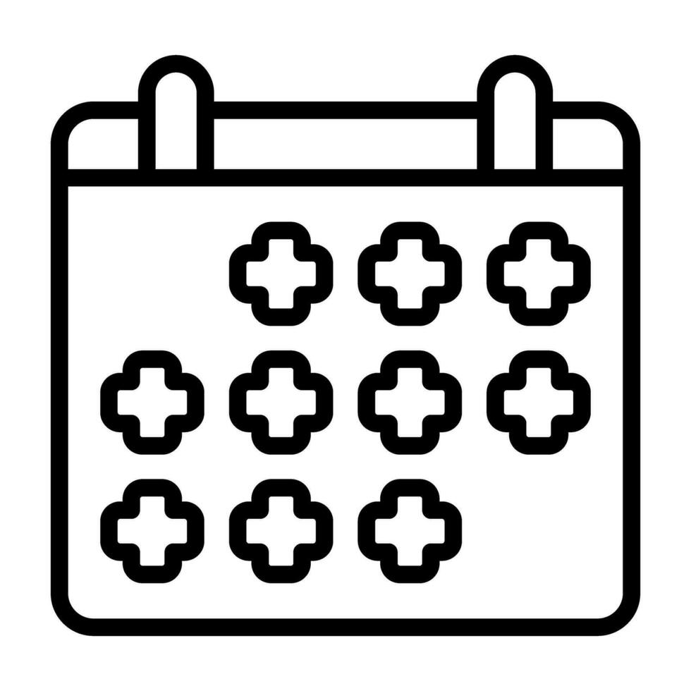 Schedule Vector Icon