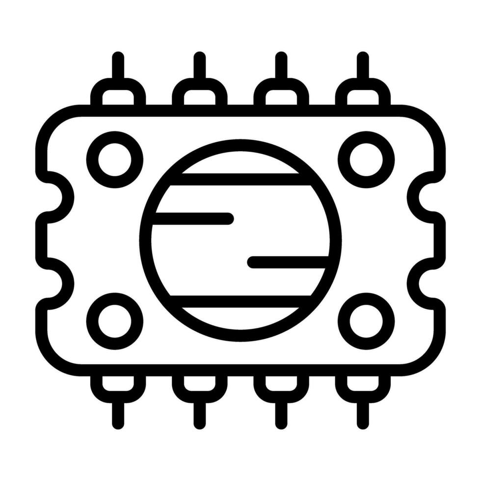 Rom Vector Icon