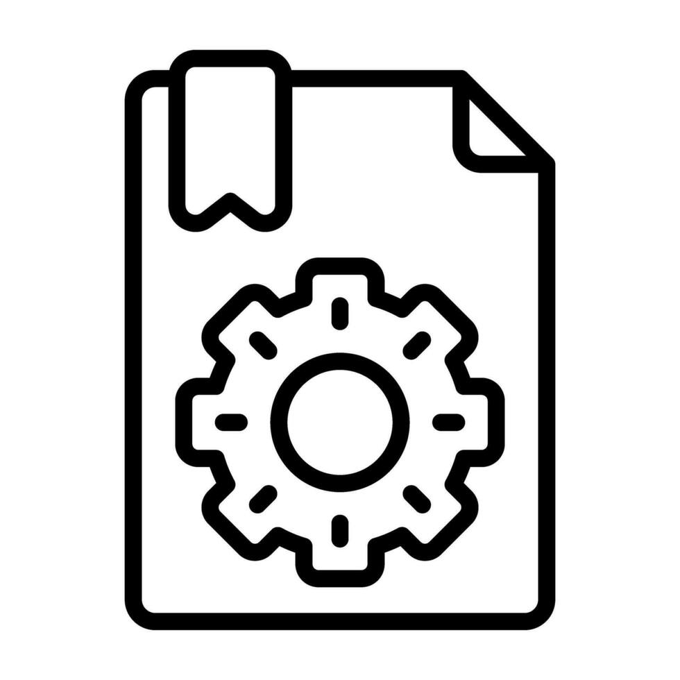 icono de vector de documento