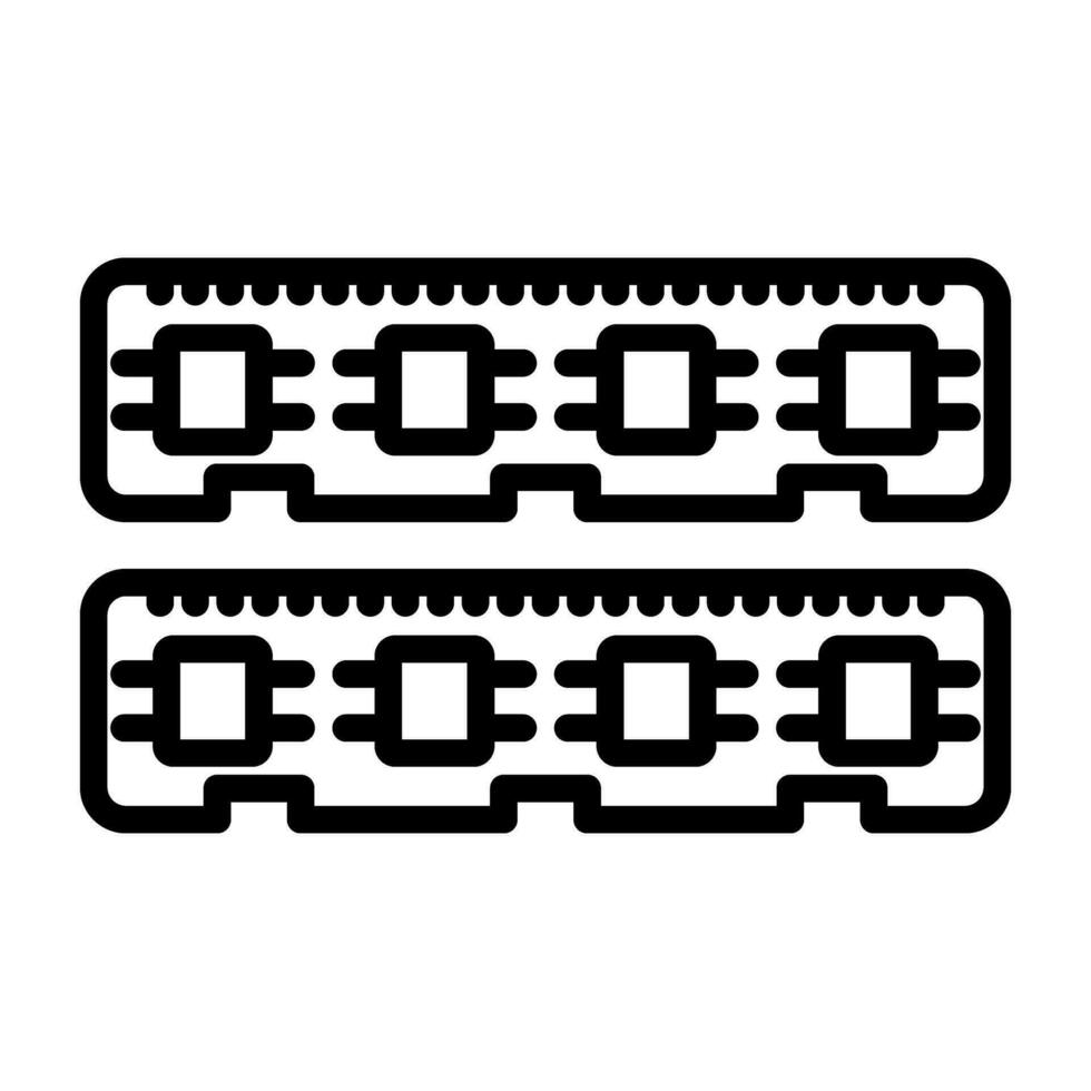 Ram Memory Vector Icon