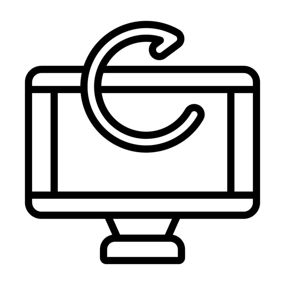 Restart Vector Icon