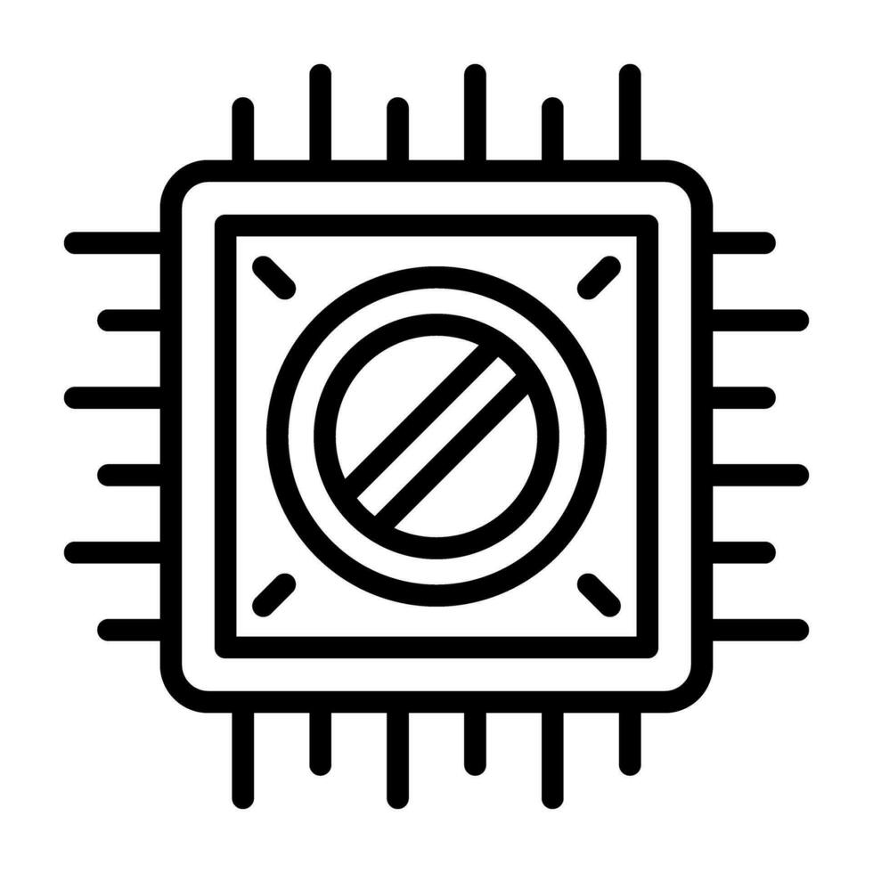 Chip Vector Icon