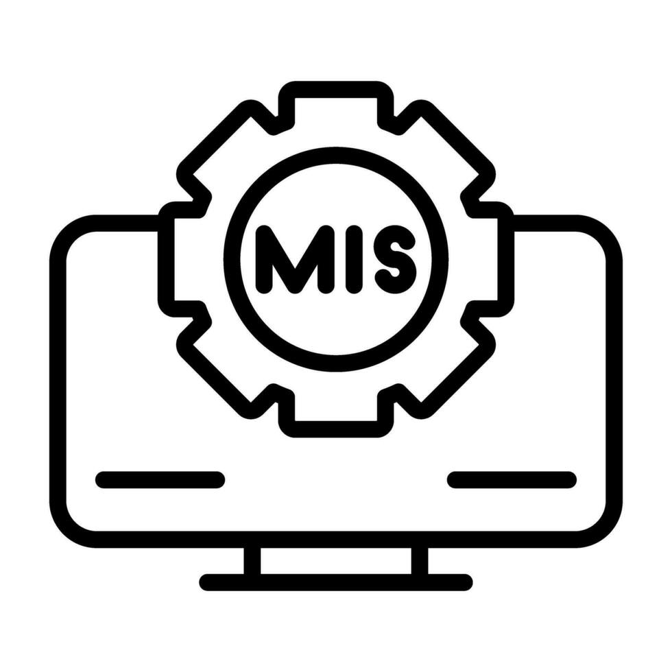 Management Service Vector Icon