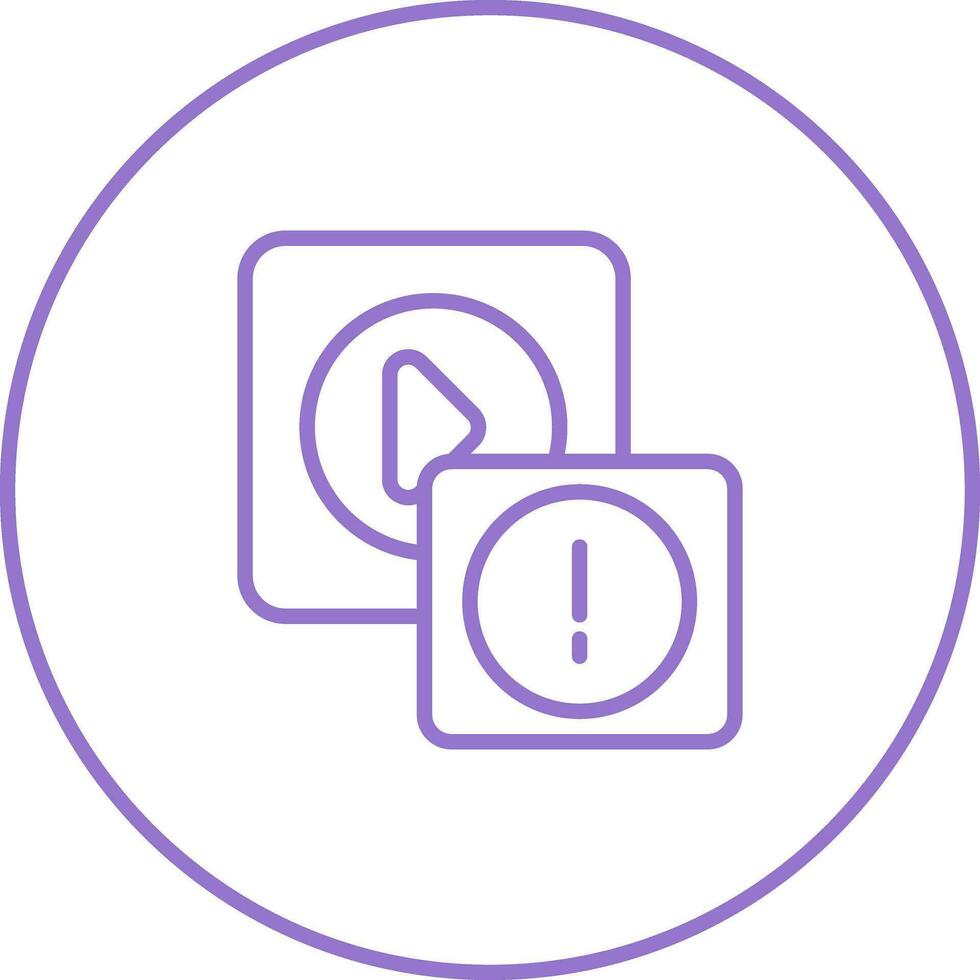 Error Vector Icon
