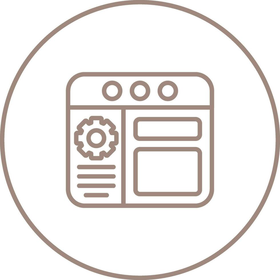 Web Browser Vector Icon