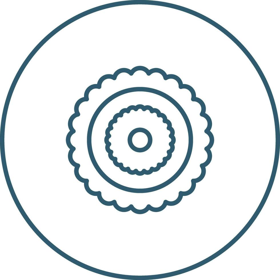 Biscuit Vector Icon