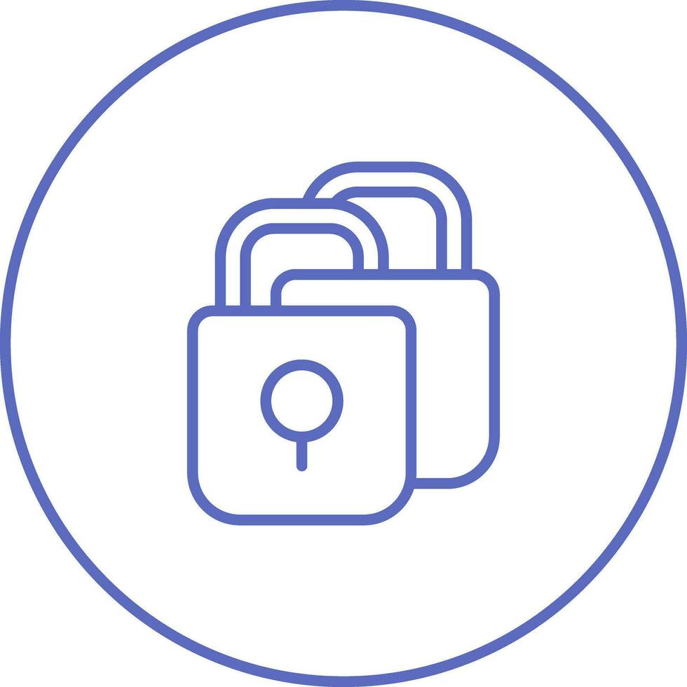 Padlocks Vector Icon