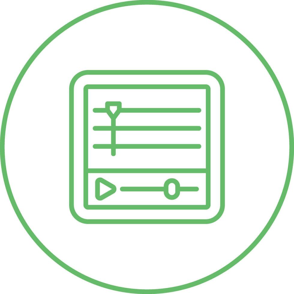 Timeline Vector Icon
