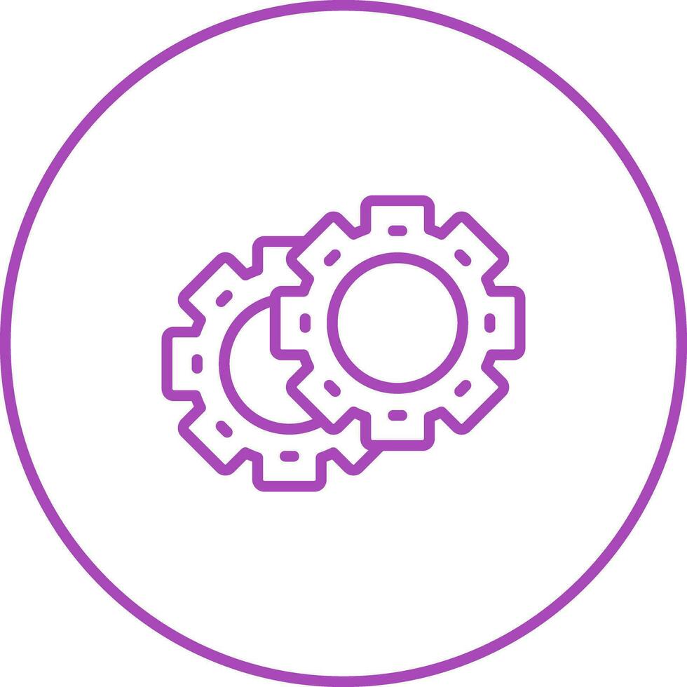 Gears Vector Icon