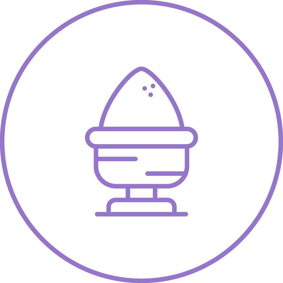Boiled Egg Vector Icon