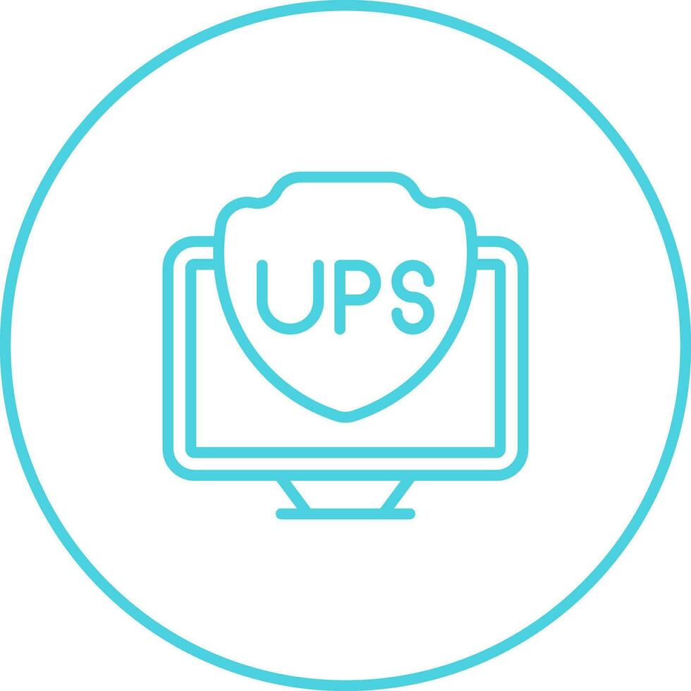 UPS Vector Icon