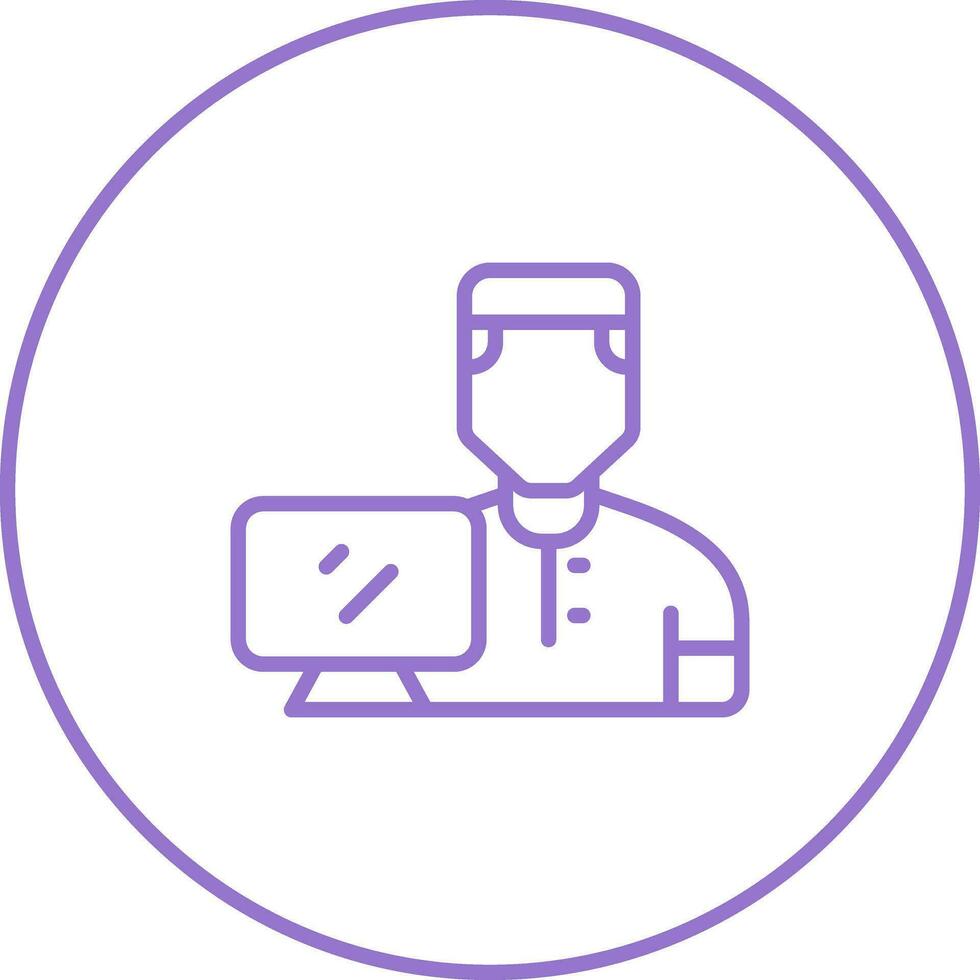 Working Man Vector Icon