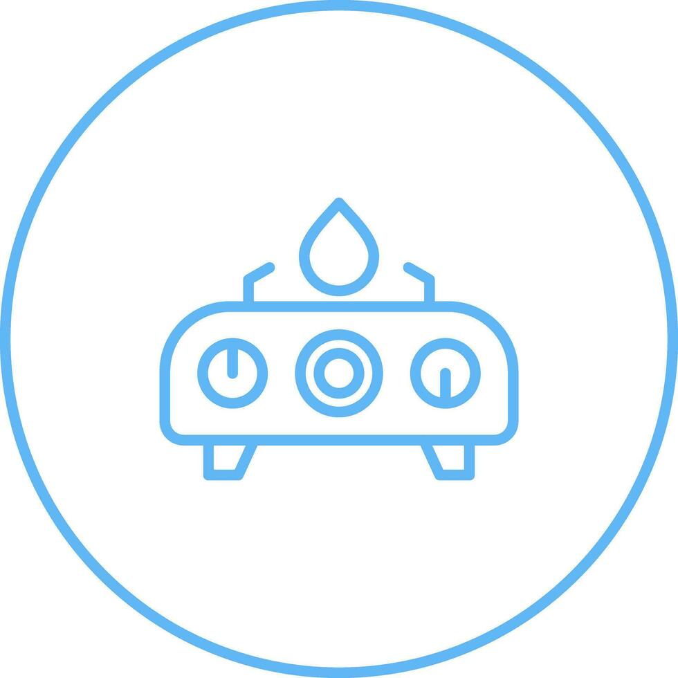 Electric Stove Vector Icon