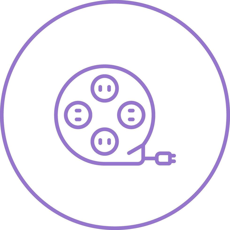 Extension Cord Vector Icon