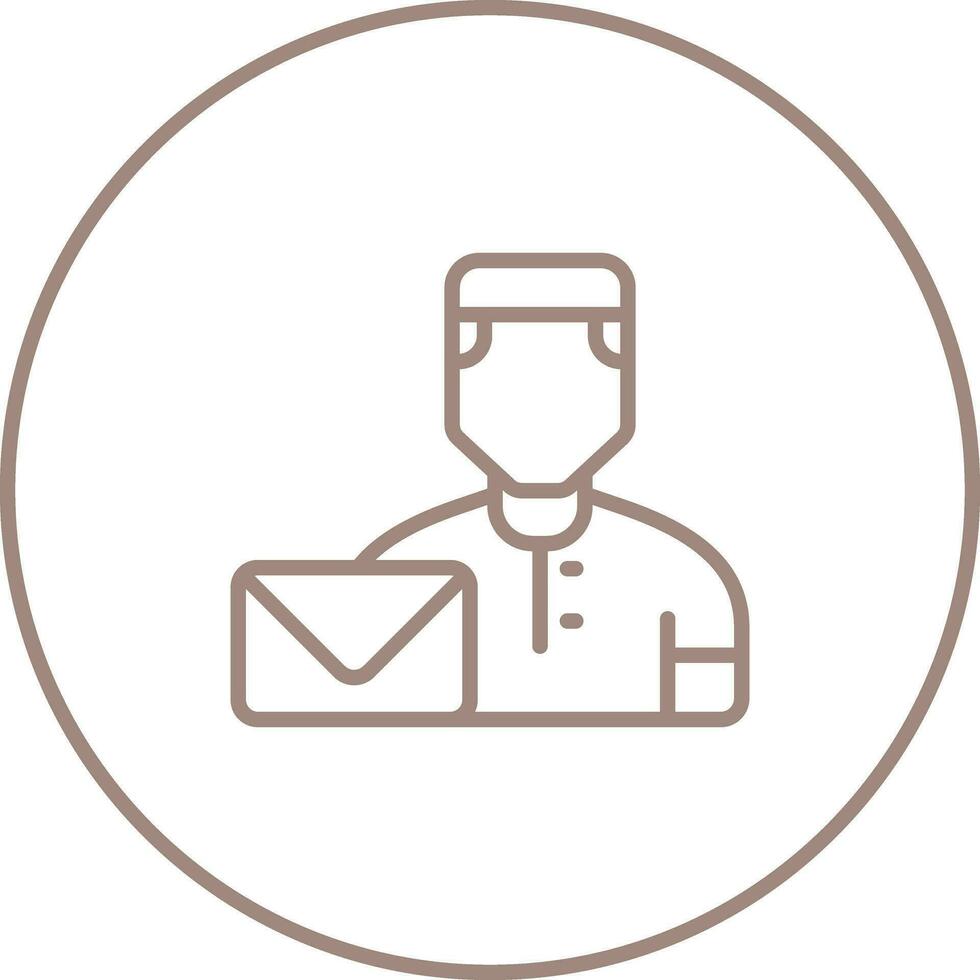 Postman Vector Icon