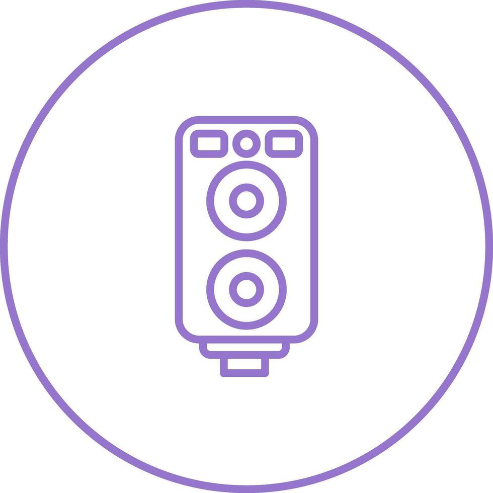 Sound System Vector Icon