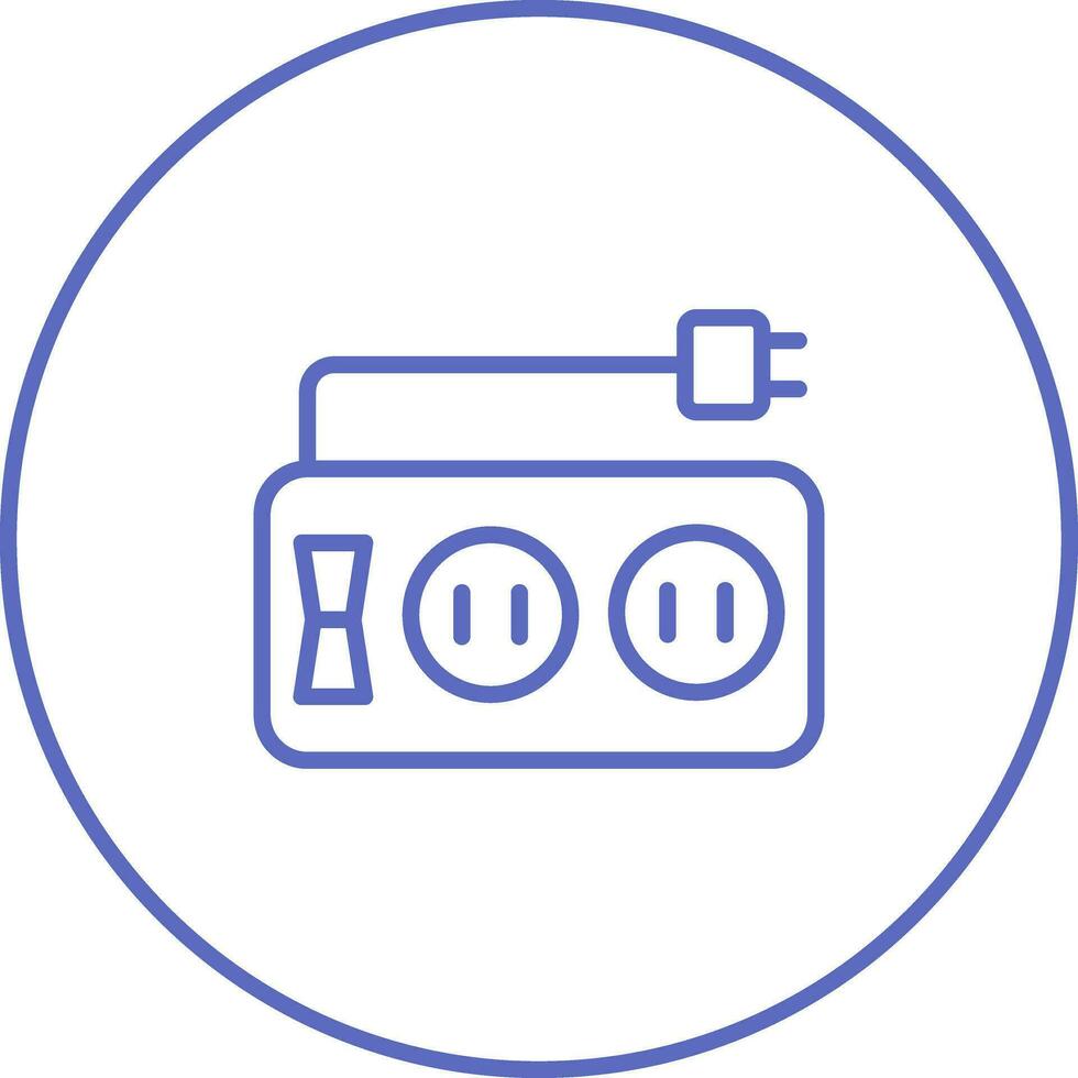 Power Strip Vector Icon