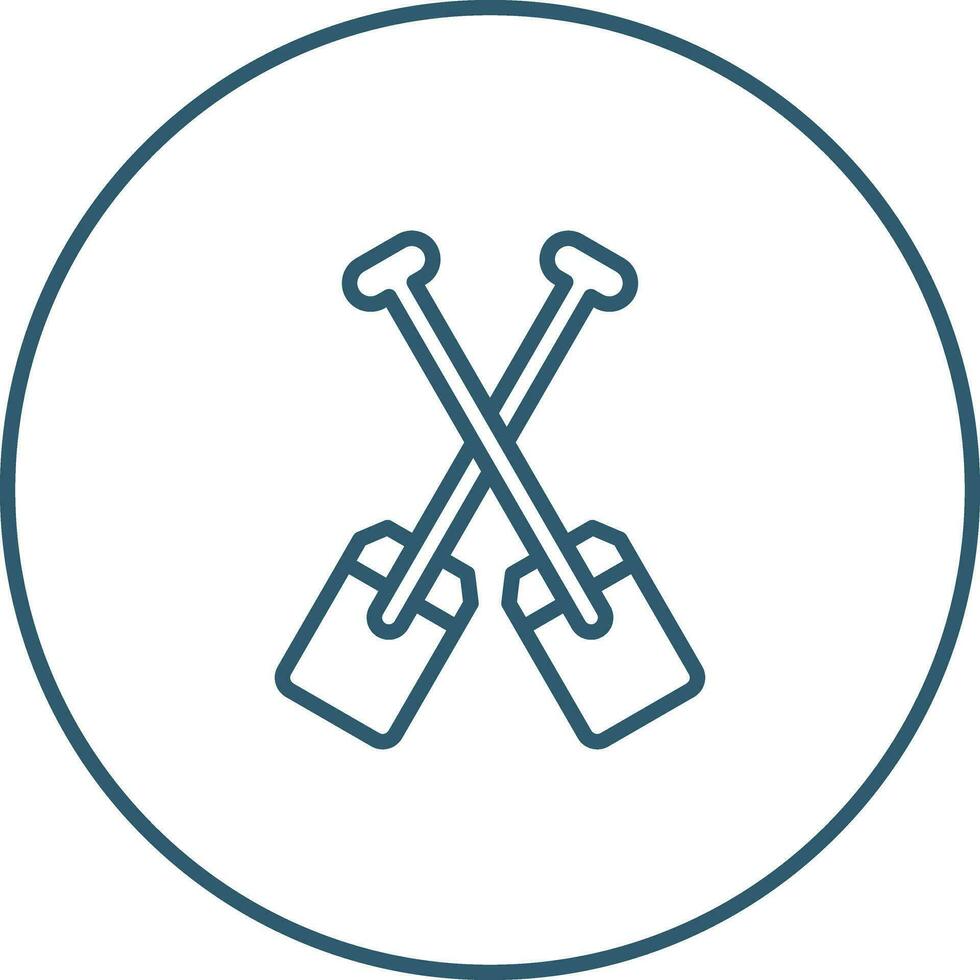 Oar Vector Icon
