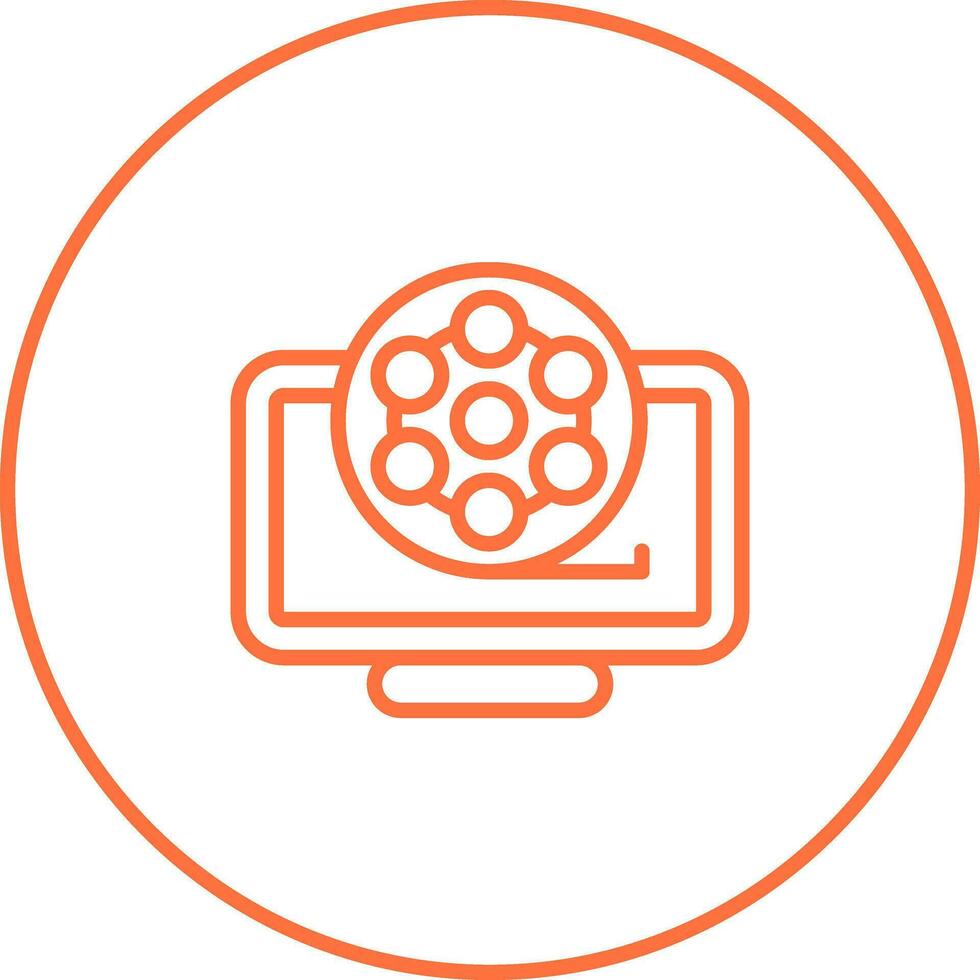 Film Reel Vector Icon