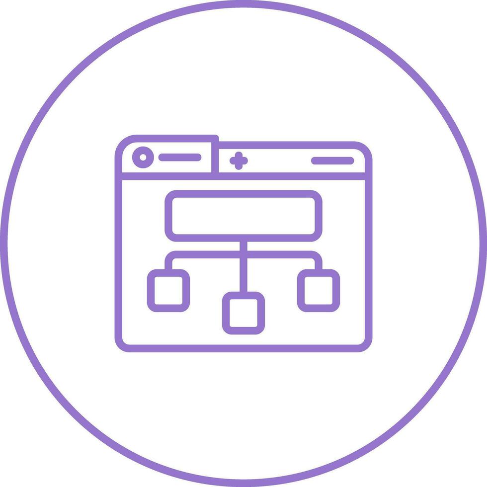 Site Map Vector Icon